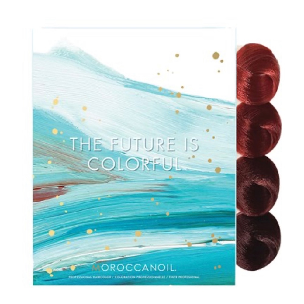 Moroccanoil color swatch book brand new unopened